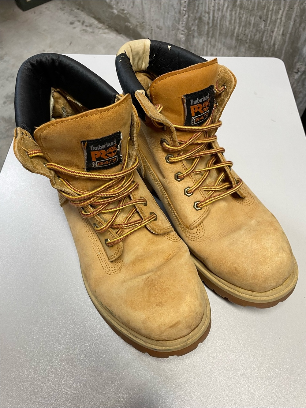 TIMBERLAND Men's PRO Direct Attach 6" Waterproof Insulated Steel-Toe Boot Sz 12 - Picture 4 of 14
